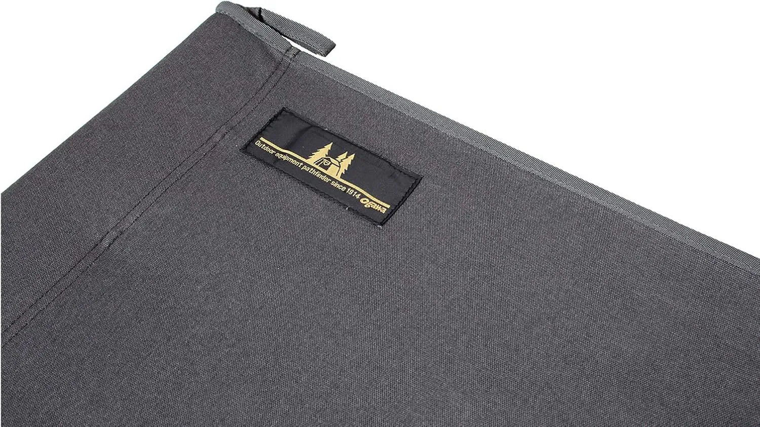 ogawa 1984 Outdoor Camping Bed, High & Low Cot Wide, 2 Height Levels, Charcoal Gray, 75.2 x 28.0 x 16.5 inches (191 x 71 x 42/25 cm)