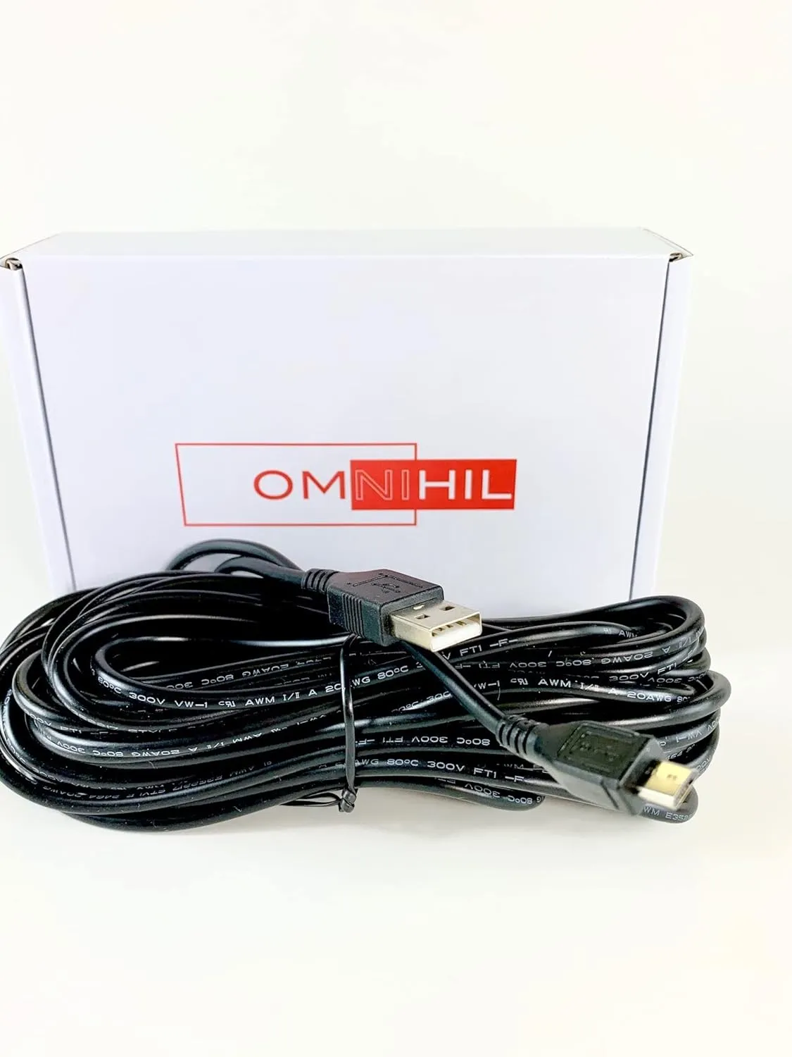 OMNIHIL 30 Feet Long High Speed Micro-USB 2.0 Cable Compatible with Bluedio Professional BS-2 Mini Speaker