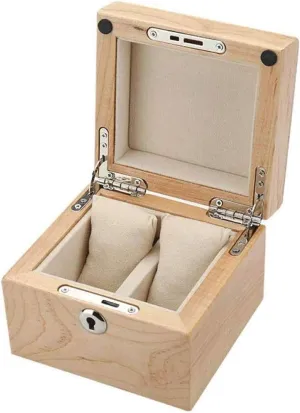 Organizer Case Jewelry Box - Pure Solid Wood Watch Box Display Box Solid Wood Collection Box Watch Storage Box/B (D)