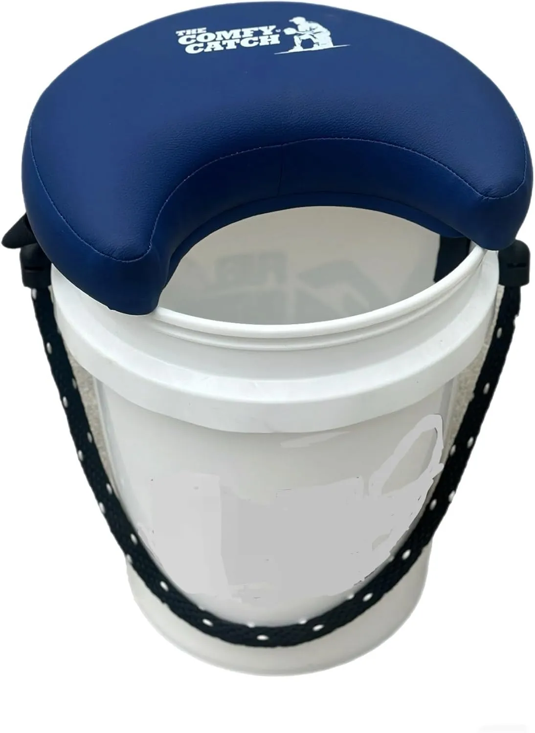 Padded Seat Cushion, Portable Storage Solution with Access Cutout, Fits 5 Gallon Buckets