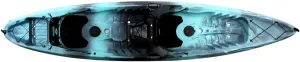 Perception Tribe 13.5 Sit on Top Tandem Kayak for All-Around Fun Large Rear Storage with Tie Downs