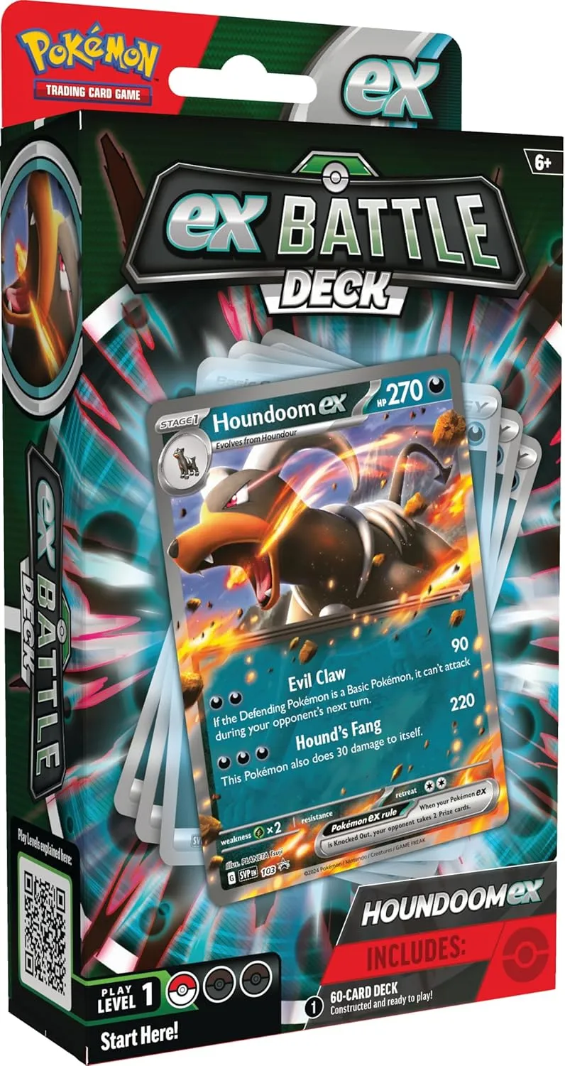 Pokemon TCG: Houndoom ex Battle Deck (Ready-to-Play 60-Card Deck)