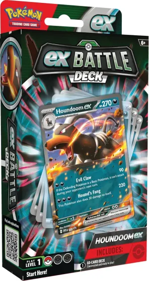 Pokemon TCG: Houndoom ex Battle Deck (Ready-to-Play 60-Card Deck)