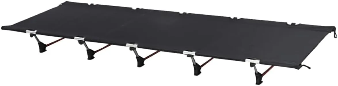Portable Folding Bed Oxford Fabric Comfortable Camping Cot Easy Assembly Collapsible Guest Bed