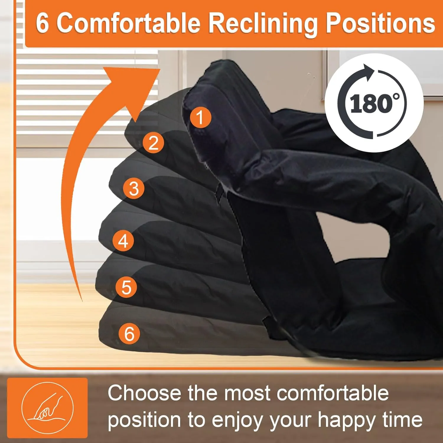 Portable Heated Stadium Seat-1/2 Pack, 21/25 Inch Wide, Folding Design with Back Support, Adjustable Recline, Easy Carry Straps and Cup Holders