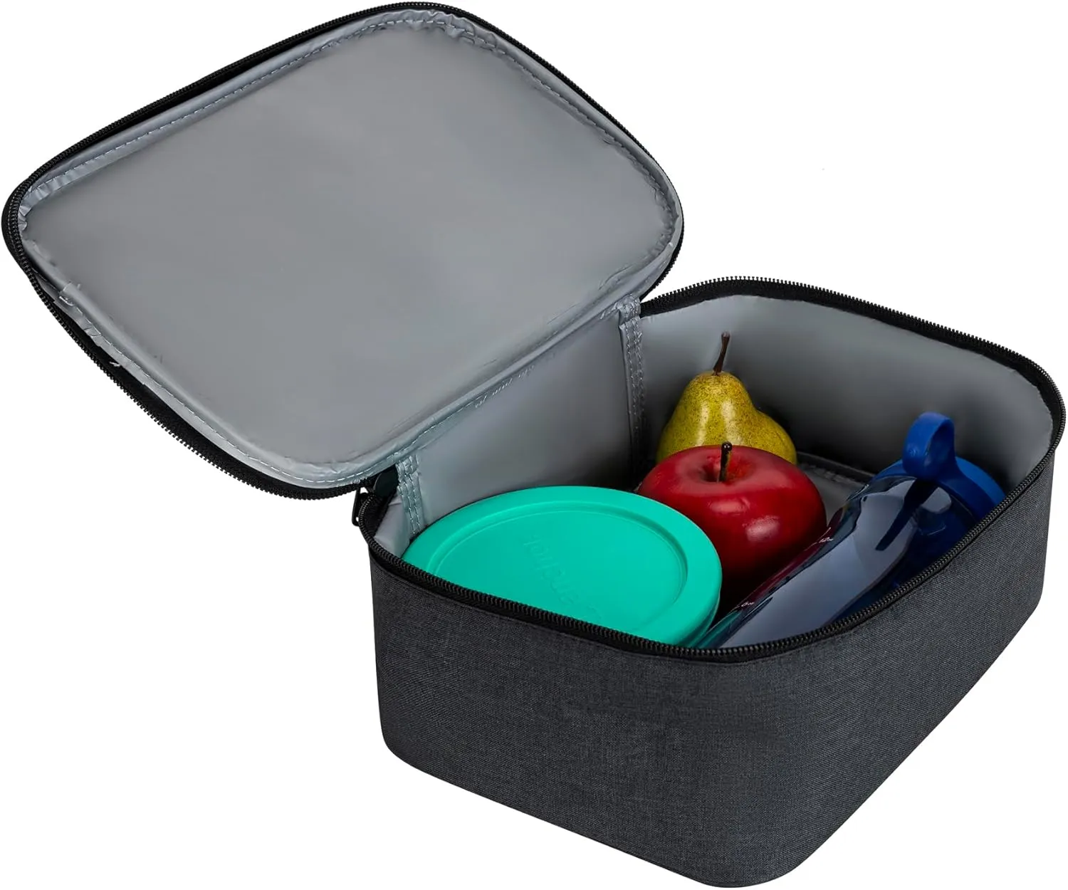 PUMA Unisex Kid's Rally Lunch Box, Black/Granite Heather, Small