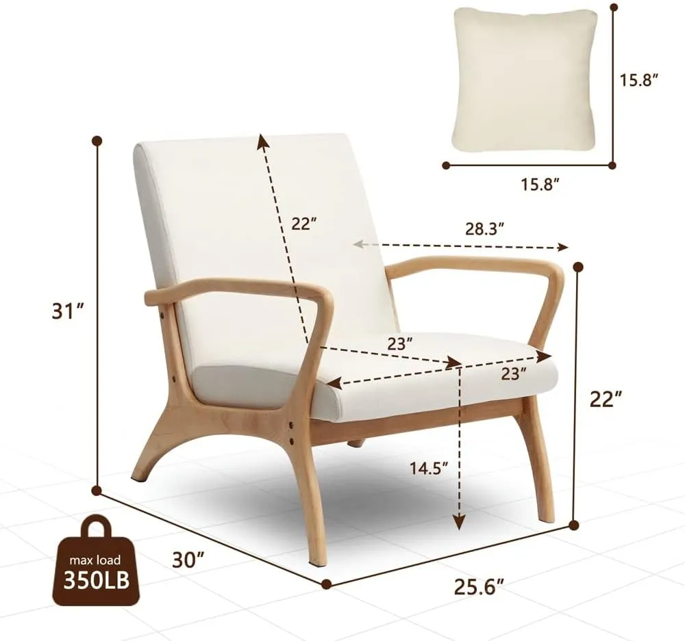 Reading Chair Lounge Chairs for Living Room Bedroom Armchair Easy Assembly Sofa Chairs Relaxing Chair Home Furniture (D 1code)