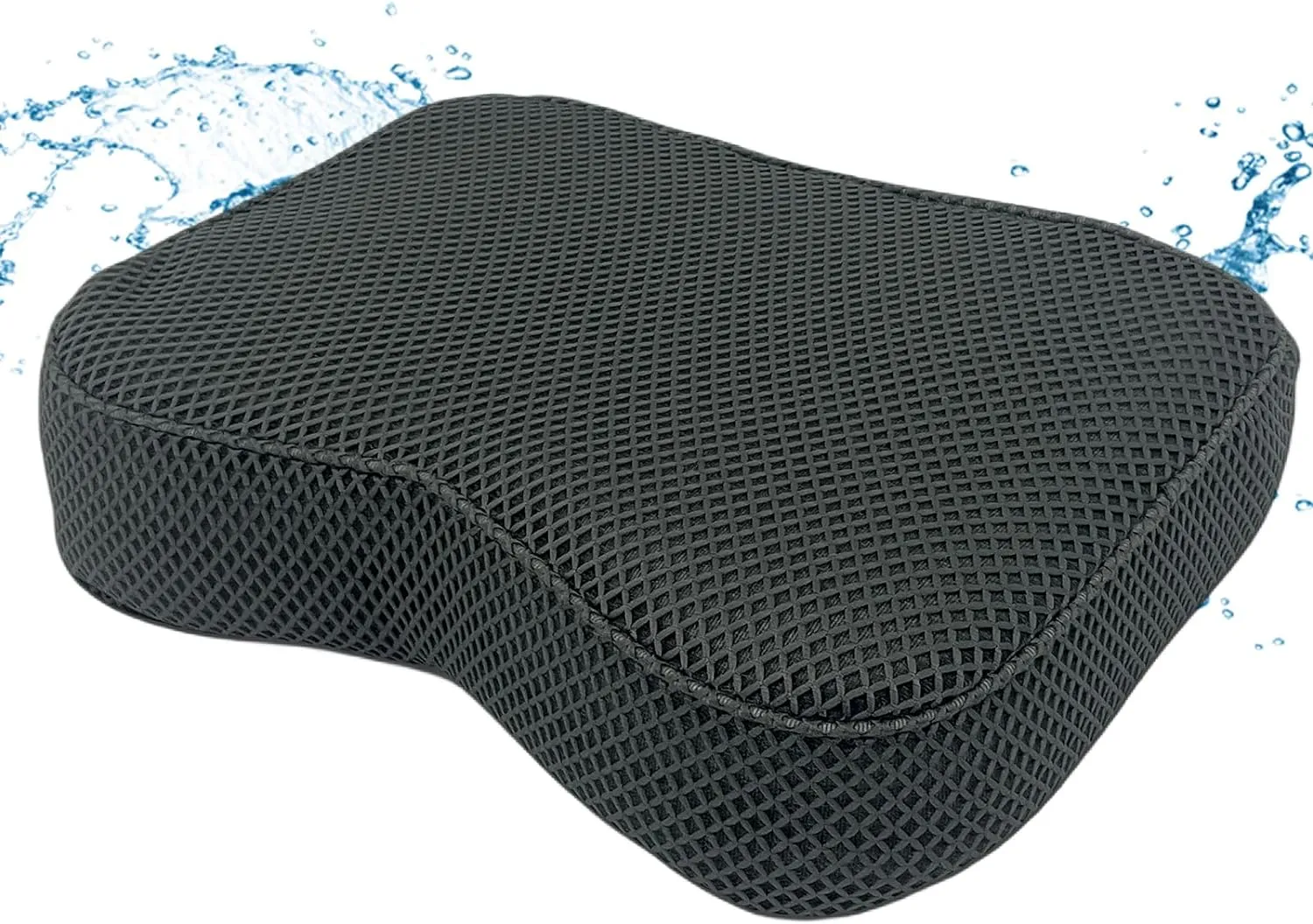 REEZEIVI Hot Tub Booster Seat with Non-Slip Micro Dot Bottom,Soft SPA Seat Cushion for Adults,Breathable Quick Dry Spa Booster seat,Washable 4D Mesh,Indoor Outdoor Hot Tubs