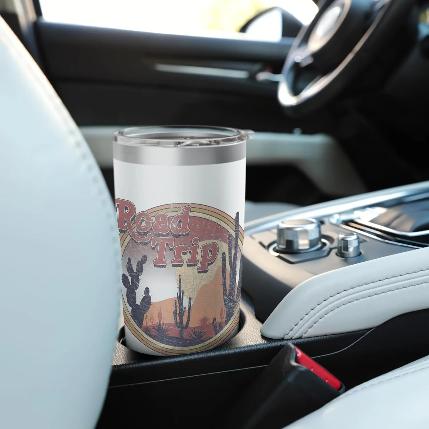Road Trip Vintage Desert Box Up Stainless Steel Insulated Tumbler