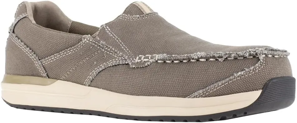 ROCKPORT Men's Langdon Safety Toe Casual Work Slip-on