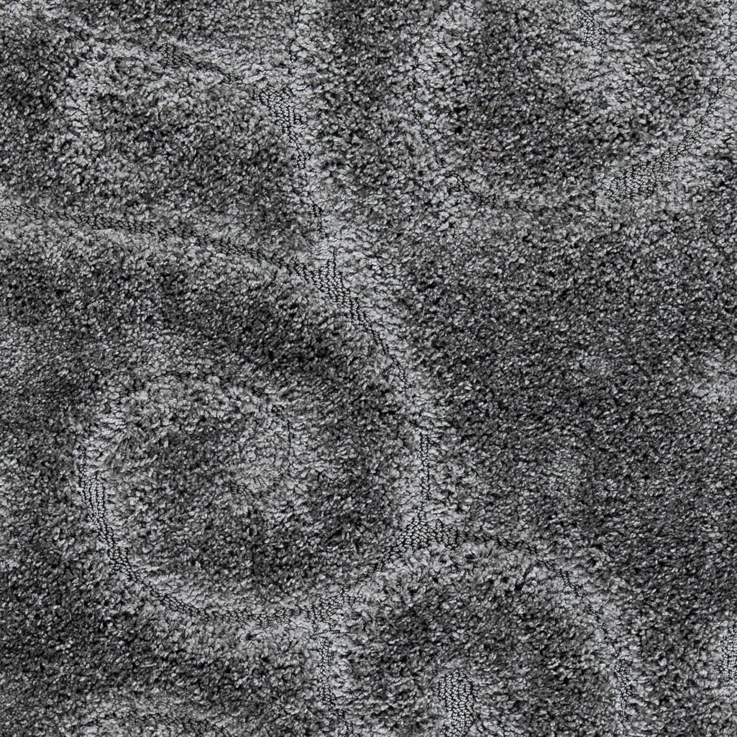 SAFAVIEH Florida Shag Collection Area Rug - 8' x 10', Grey, Scroll Design, Non-Shedding & Easy Care, 1.2-inch Thick Ideal for High Traffic Areas in Living Room, Bedroom (SG455-8013)