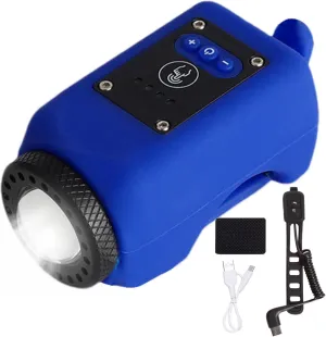 Safety Horn, Loud Bell, City Horn, Rechargeable Bell, Mountain Accessories, Electric Horn, Cycling Alarm Bell Suitable Use for Bell