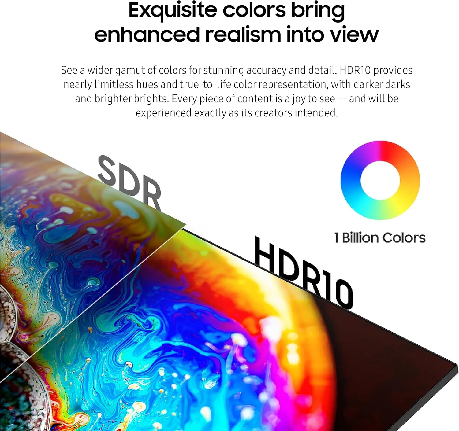 SAMSUNG 34” ViewFinity S65UA Series Ultrawide QHD Curved Monitor, HDR10, 100Hz, 350 nit, USB- C, Adjustable Stand, Intelligent Eye Care, LS34C650UANXGO, Black