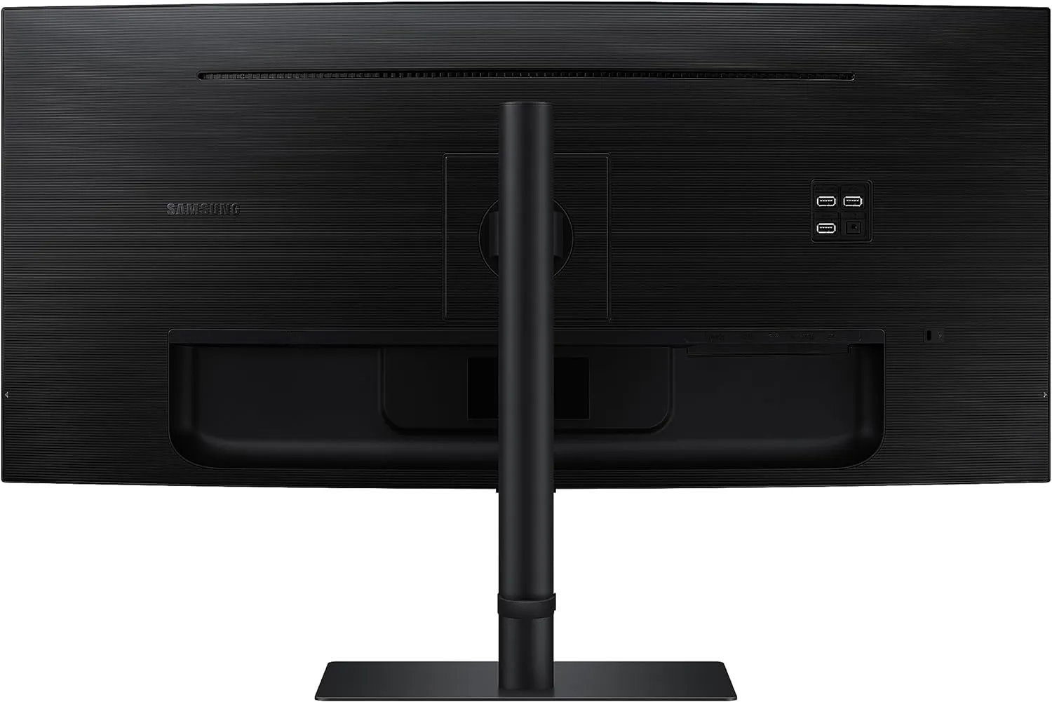 SAMSUNG 34” ViewFinity S65UA Series Ultrawide QHD Curved Monitor, HDR10, 100Hz, 350 nit, USB- C, Adjustable Stand, Intelligent Eye Care, LS34C650UANXGO, Black