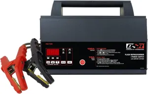 Schumacher Electric DSR ProSeries INC100 Fully Automatic Battery Charger and Flash Reprogramming Power Supply with Service Mode, 100 Amps, 12 Volts, Black, 1 Unit