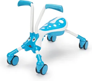 Scramblebug Hornet Kids Ride on Trike for Babies and Toddlers Ages 12  Months 4 Wheel Balance Bike Developmental Toy for Toddler Confidence Indoor & Outdoor Play (Tide)