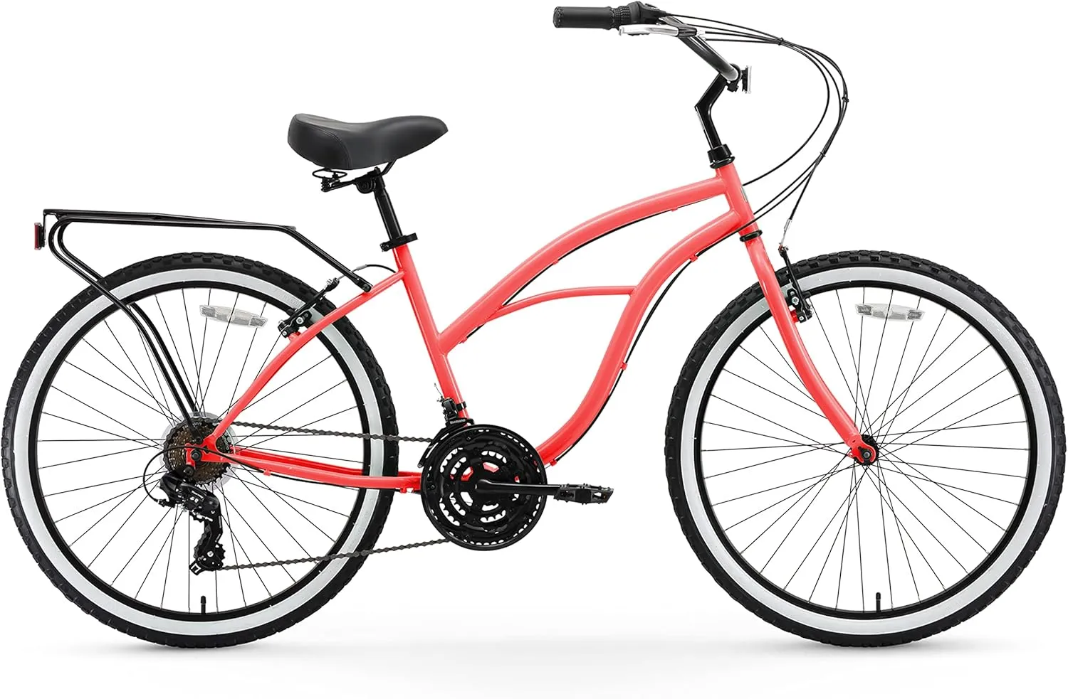 sixthreezero Around The Block Women's Beach Cruiser Bike
