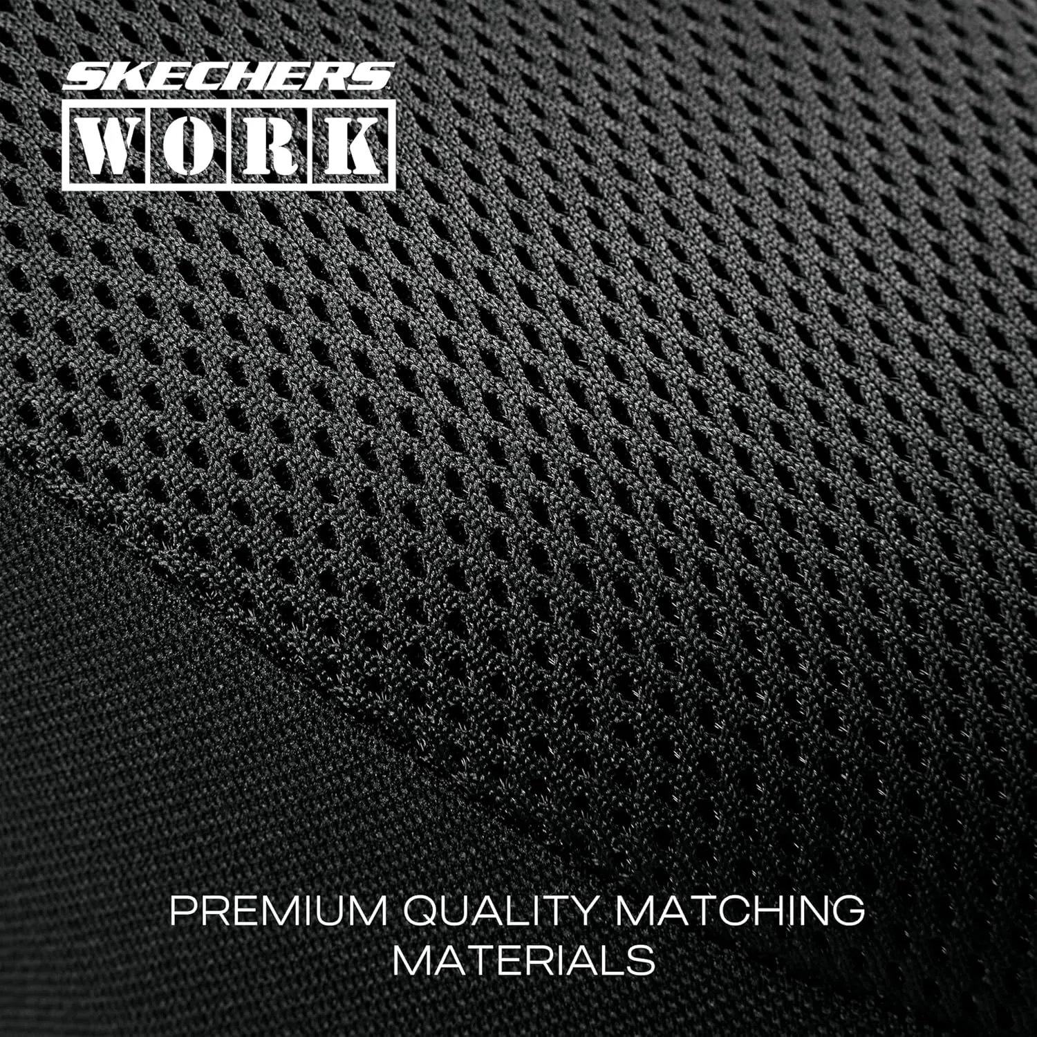 Skechers Work Car Seat Covers, 5-Times Stronger Built-in Webbing Seat Cover Full Set, Mesh Fabric Seat Cover for Car, Airbag Compatible, Automotive Comfort for Most Cars, Trucks, SUVs (Blue,Full Set)