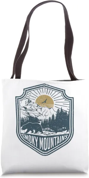 Smoky Mountains National Park Tote Bag