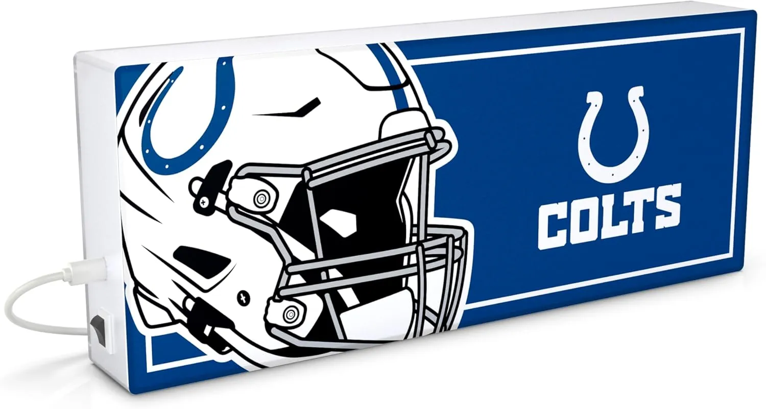 SOAR NFL LED Ambience Light Box: Elevate Your Space with Officially Licensed Wall Décor
