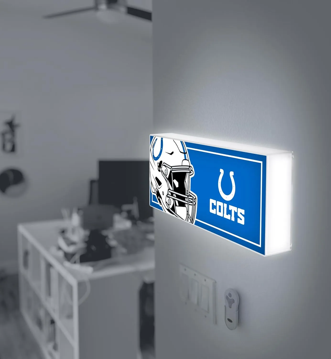 SOAR NFL LED Ambience Light Box: Elevate Your Space with Officially Licensed Wall Décor