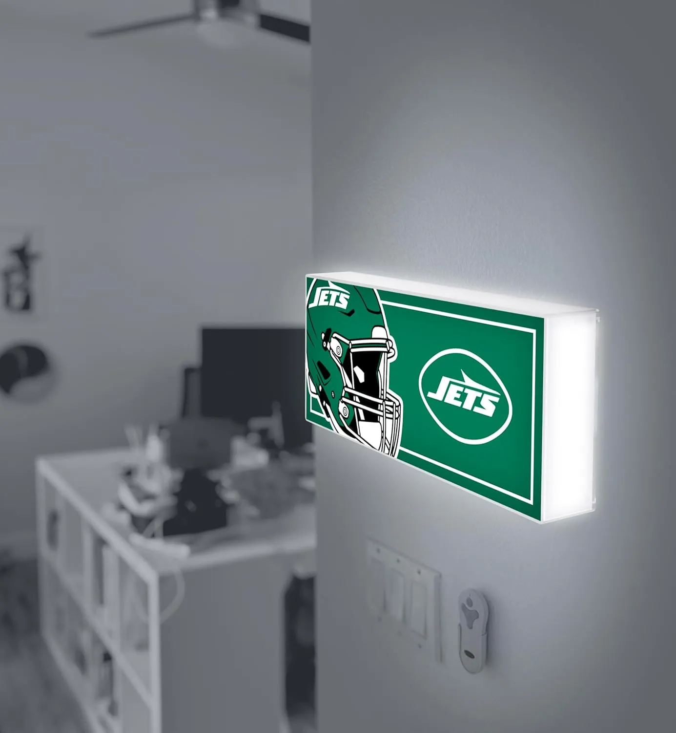 SOAR NFL LED Ambience Light Box: Elevate Your Space with Officially Licensed Wall Décor