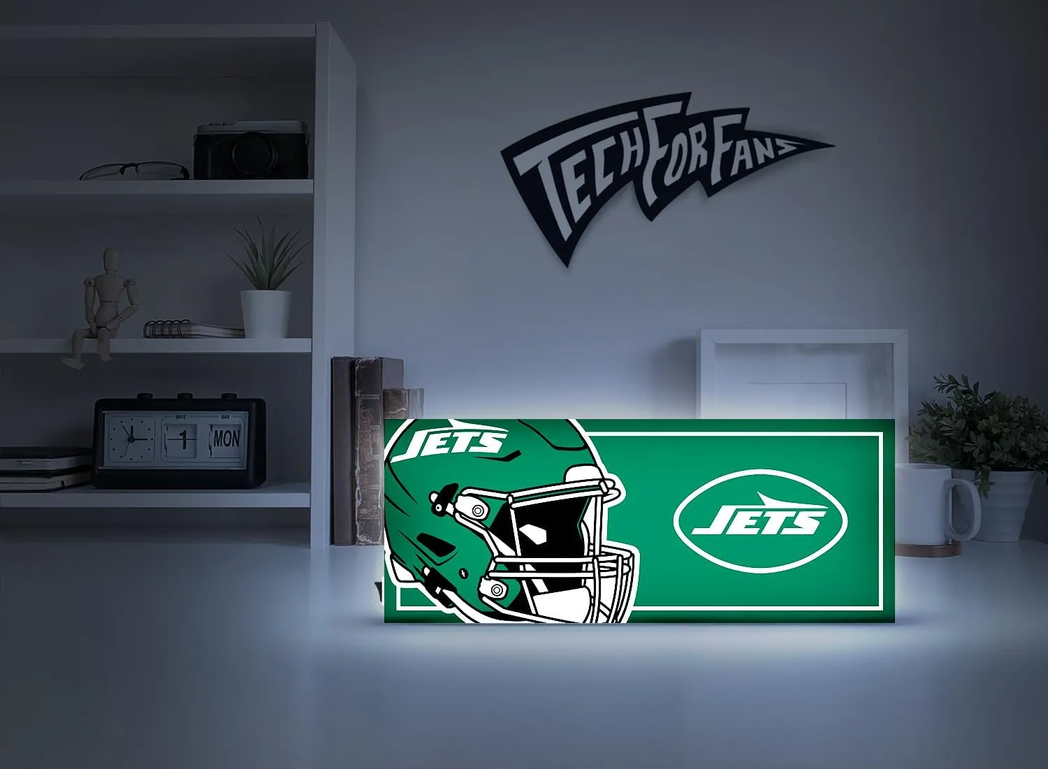 SOAR NFL LED Ambience Light Box: Elevate Your Space with Officially Licensed Wall Décor
