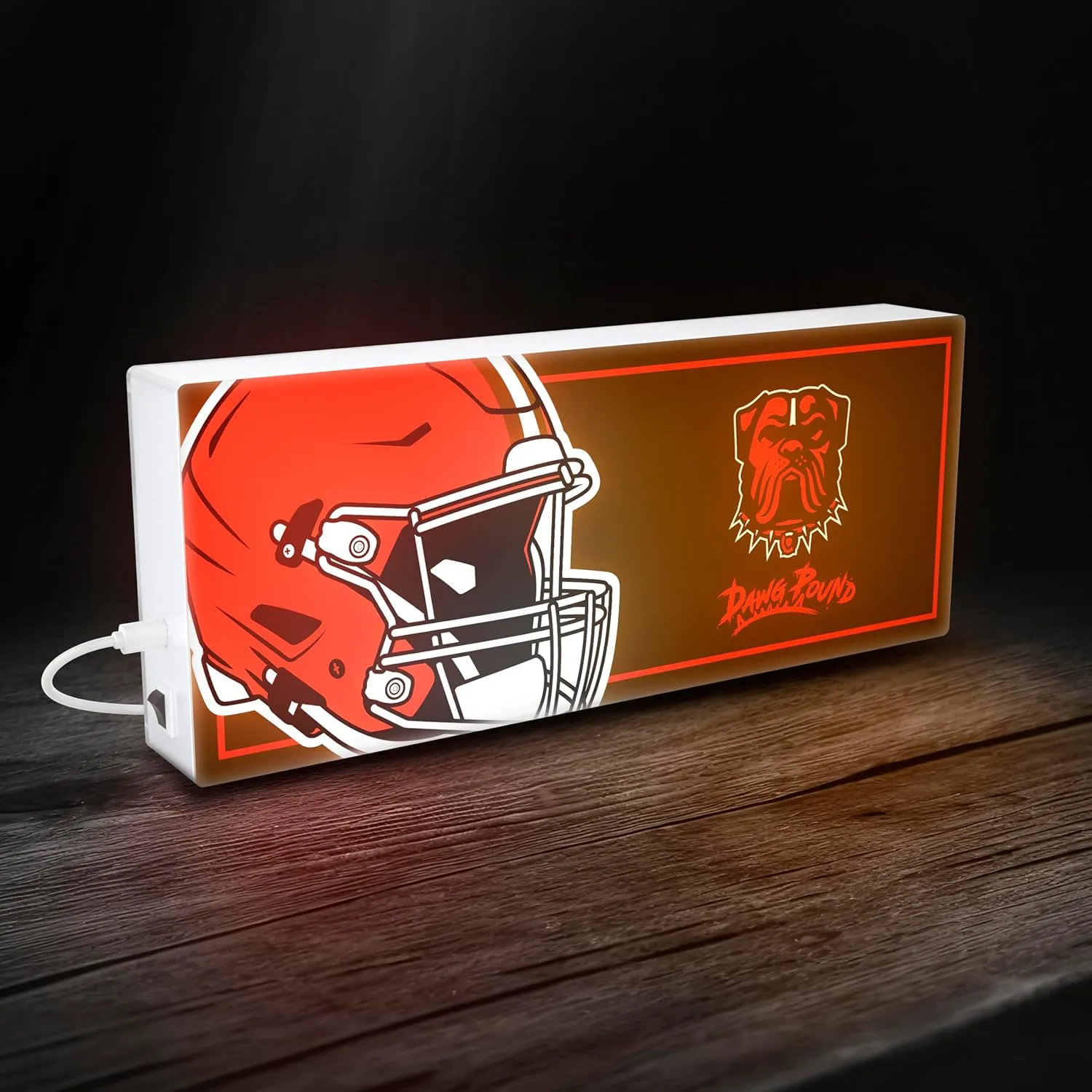 SOAR NFL LED Ambience Light Box: Elevate Your Space with Officially Licensed Wall Décor