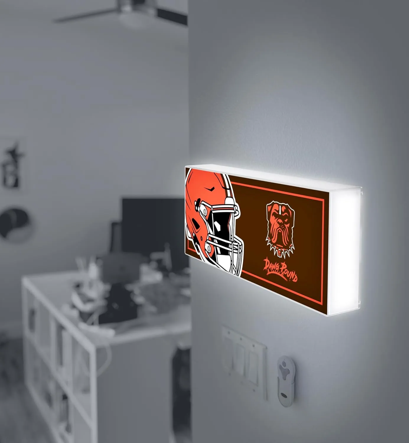 SOAR NFL LED Ambience Light Box: Elevate Your Space with Officially Licensed Wall Décor