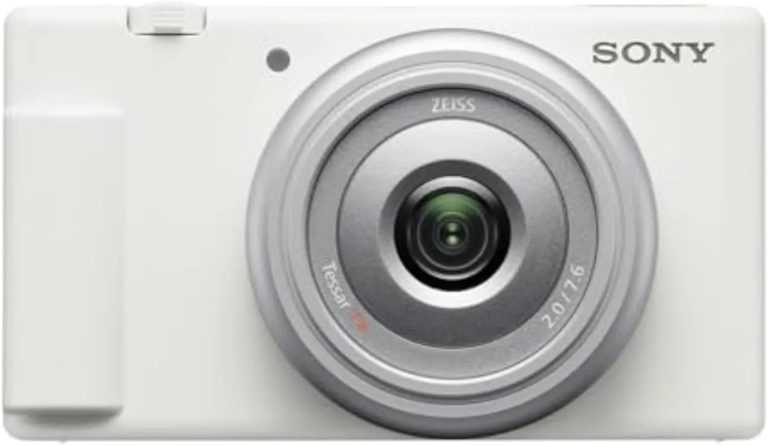 Sony ZV-1F Vlog Camera for Content Creators and Vloggers White