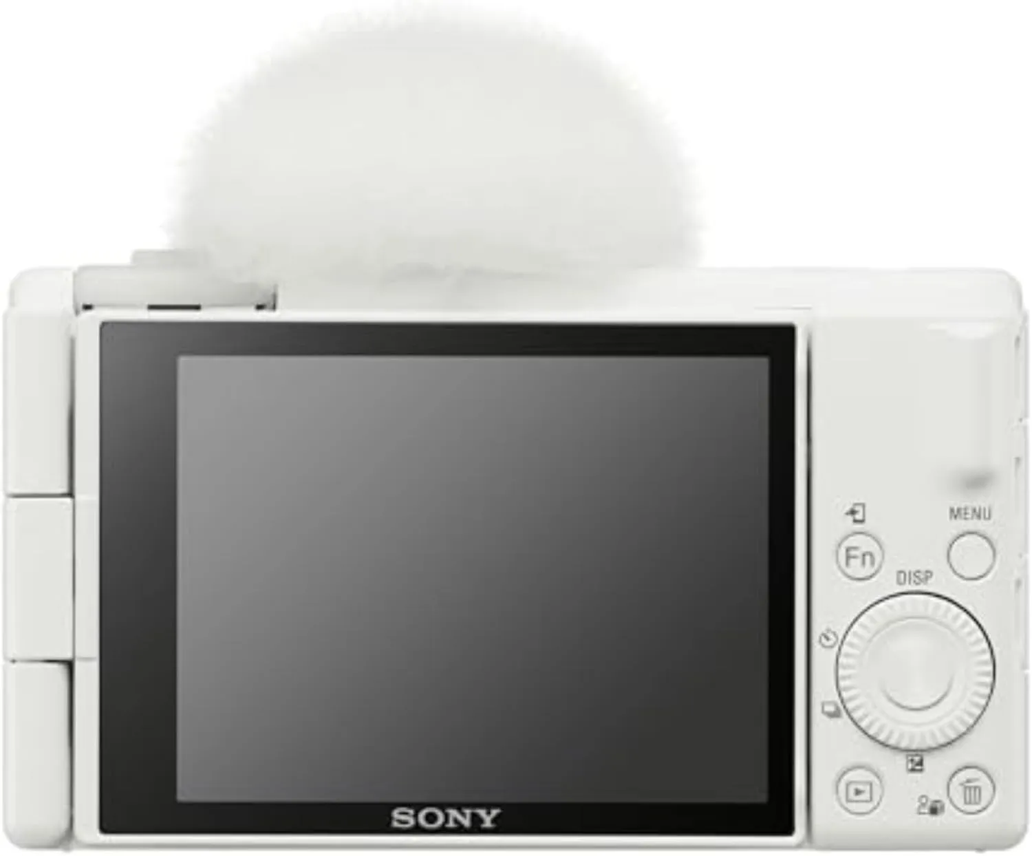 Sony ZV-1F Vlog Camera for Content Creators and Vloggers White