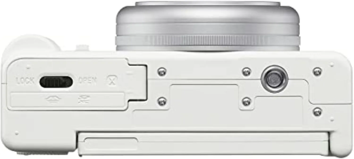 Sony ZV-1F Vlog Camera for Content Creators and Vloggers White