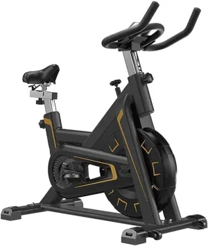 Spinning Bike Fully Wrapped Flywheel With High Safety Indoor Cycling Silent Exercise Bike Fitness Equipment With Tablet Computer Stand Exercise Machine Comfortable