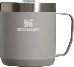 Stanley Stay-Hot Camp Mug 12 oz & 24 oz | Press Fit Drink Through Lid | Cup for Coffee, Tea and Drinks | Insulated Stainless Steel Coffee Mug | BPA-Free