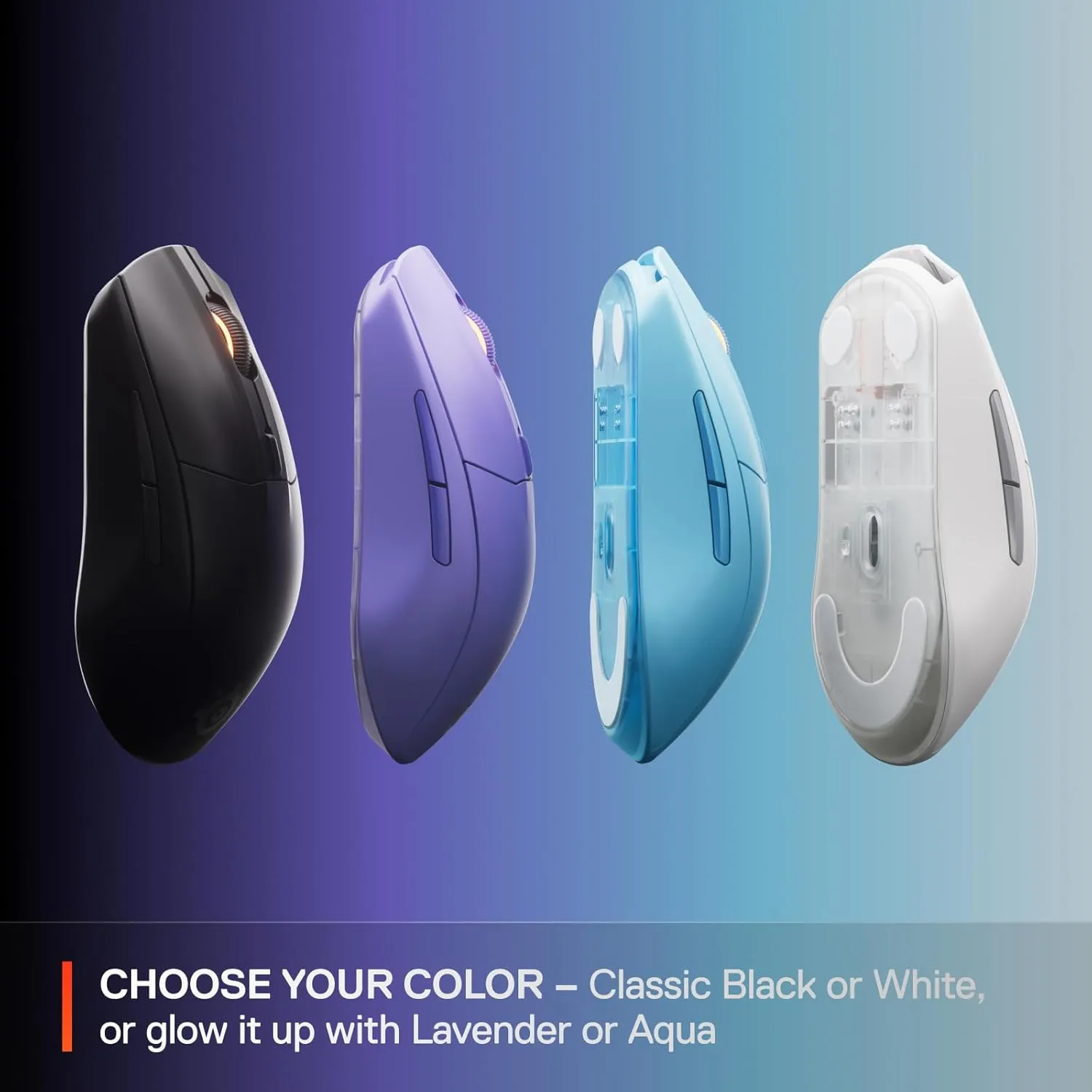 SteelSeries Rival 3 Wireless Gen 2 Gaming Mouse — 2.4GHz and Bluetooth — 18000 DPI TrueMove Air Optical Sensor — 60 Million Click Durability — Light-Weight — 100% PTFE Feet — Black