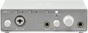 Steinberg IXO12 White, 2x2 USB 2.0 24-Bit/192kHz Audio Interface With Cubase AI, Cubasis LE and Steinberg Plus Software