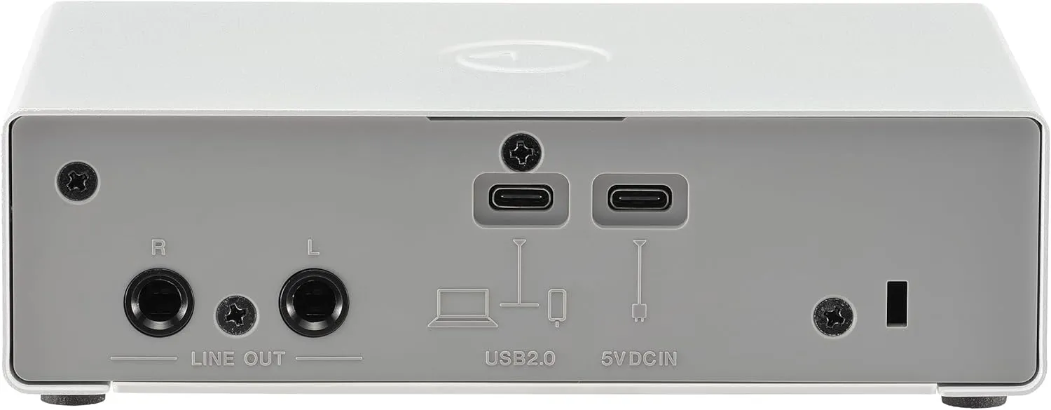 Steinberg IXO12 White, 2x2 USB 2.0 24-Bit/192kHz Audio Interface With Cubase AI, Cubasis LE and Steinberg Plus Software