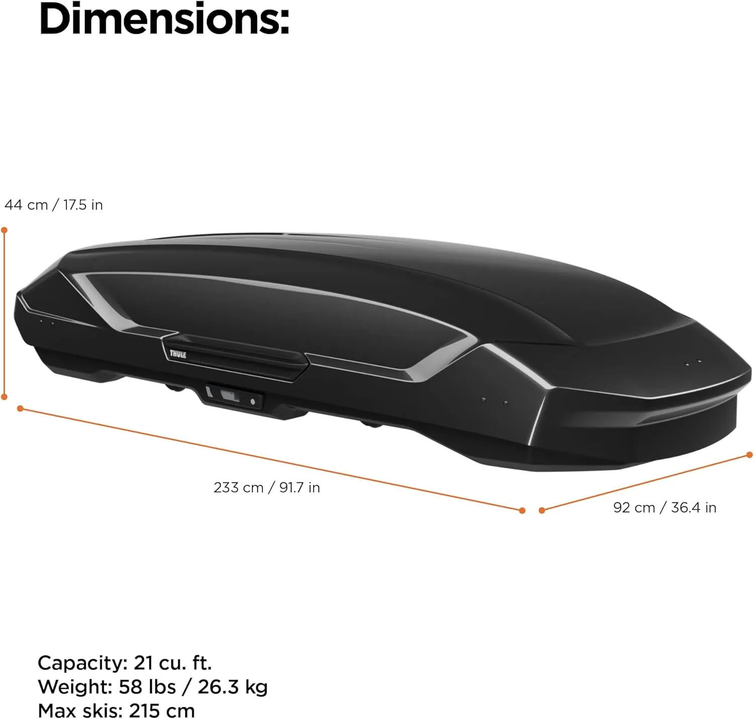 Thule Motion 3 Rooftop Box