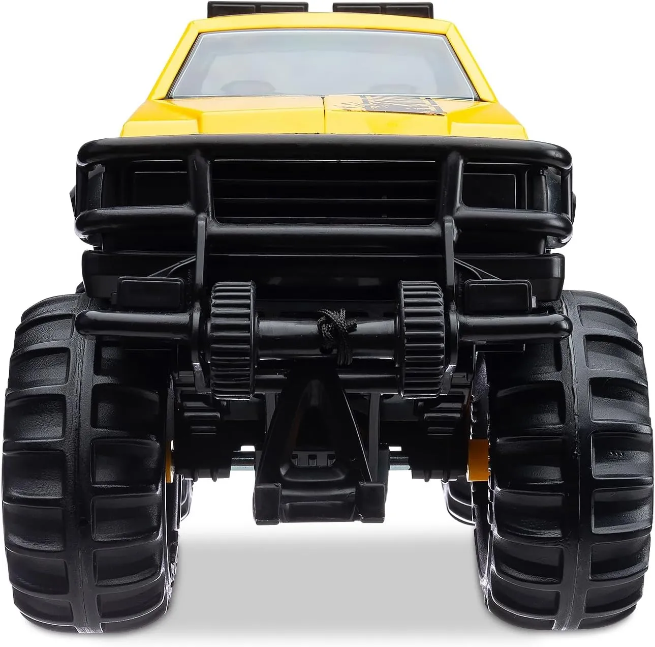 Tonka Steel Classics 4x4 Pickup Truck - Made with Steel & Sturdy Plastic, Yellow Toy Construction Truck, Boys and Girls, Kids, Toddlers, Ages 3 