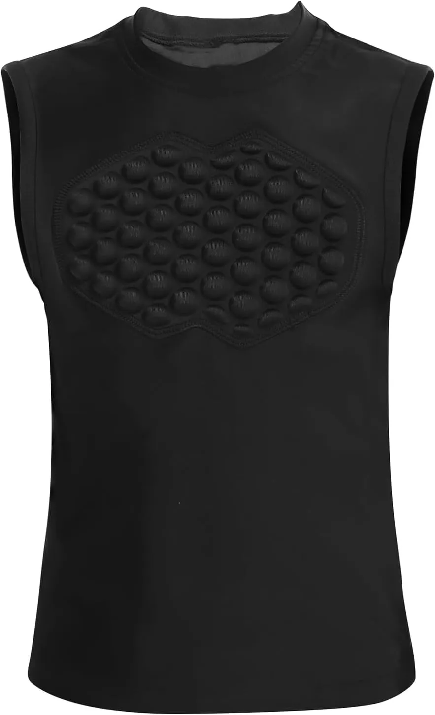 Topeter Baseball Chest Protector Shirt for Youth Kids, Heart Guard Sternum Protection Tank Tops for Goalies Catchers