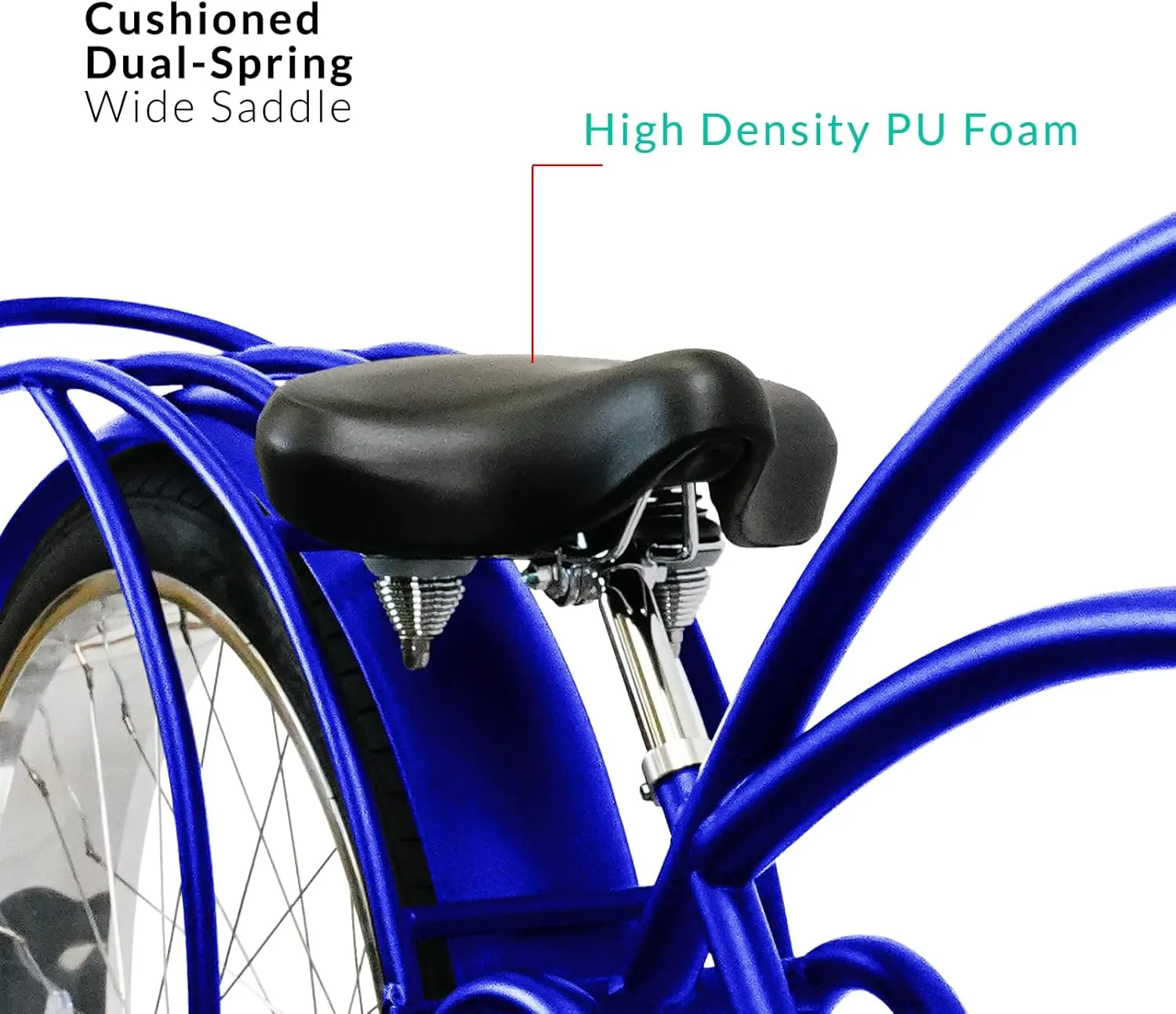 Tracer Leopard 26 Inch Wheel Chopper Stretch Bike Beach Cruiser High Rise Handlebar Suspension Fork 3 Speed 26 X 3 Fat Tires