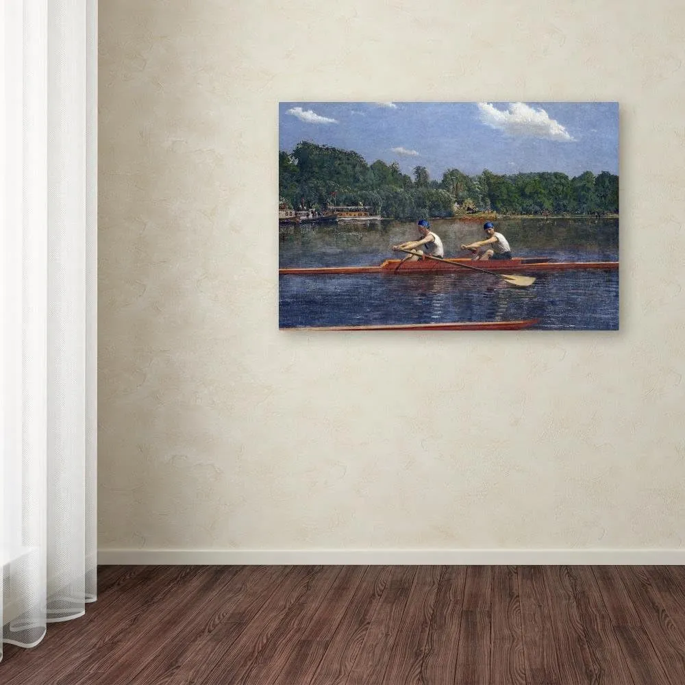 Trademark Fine Art The Biglin Brothers Racing Wall Décor, 22x32