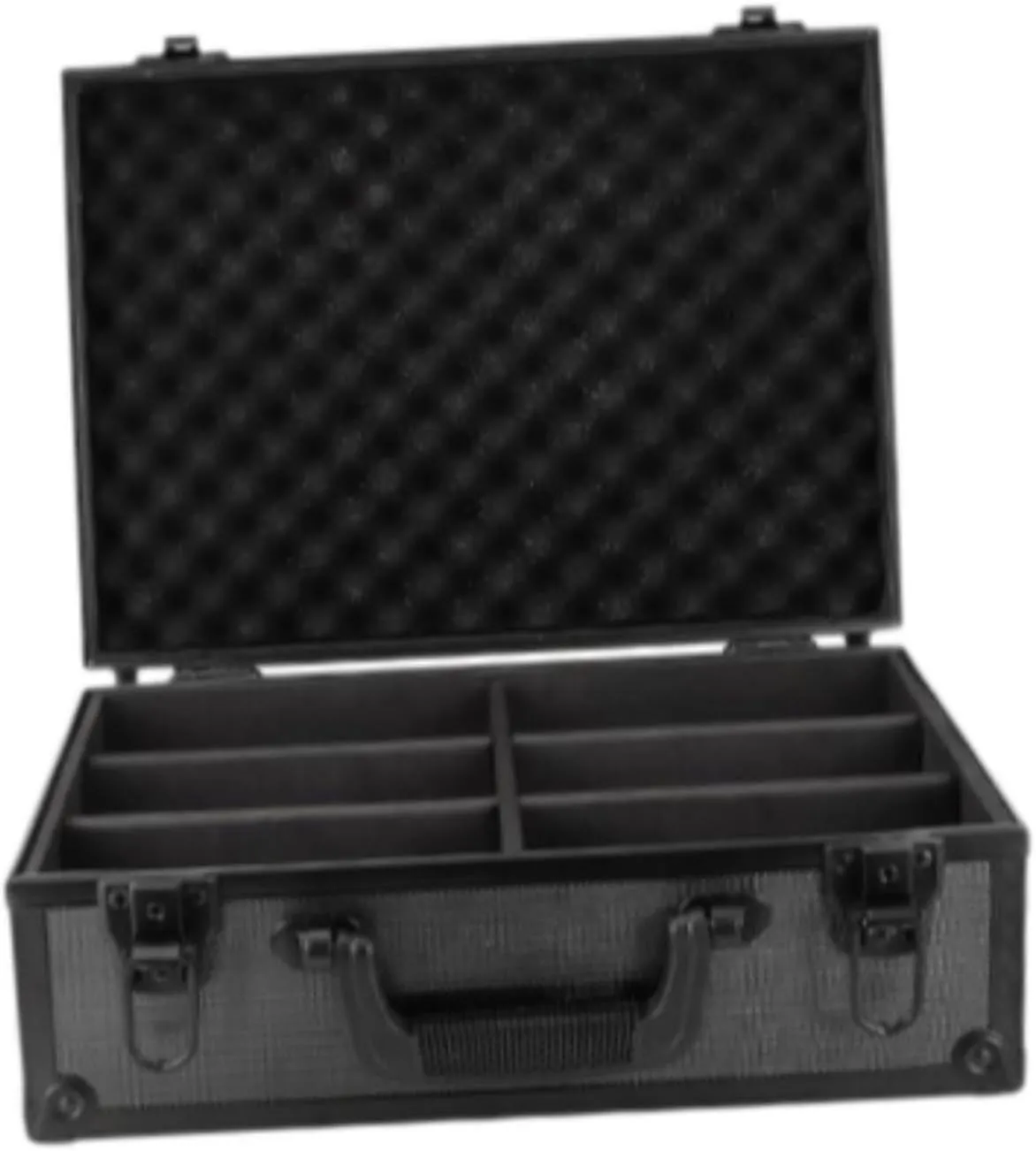 Trading Card Storage Box Case Holder, Lockable Game Card Organizer, Carrying Case Lined with Sponge for Standard Cards