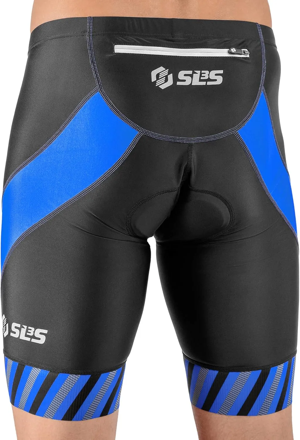Triathlon Shorts Mens - Padded Tri Shorts Mens – Swim, Bike, Run – Duathlon or Triathlon with Pocket