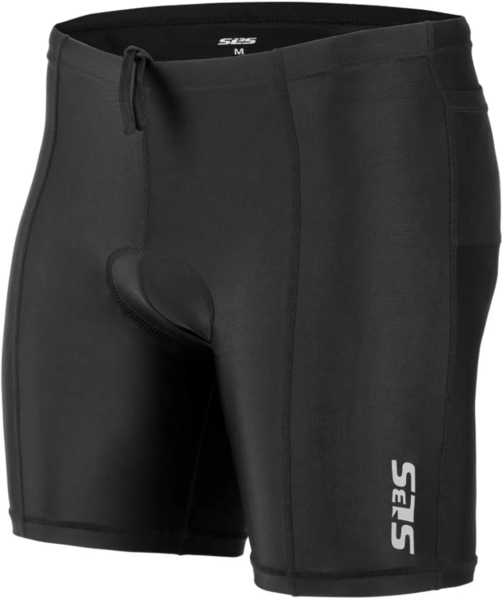 Triathlon Shorts Mens – Tri Shorts Mens – 2 Pockets FRT – Designed by Athletes for Racing