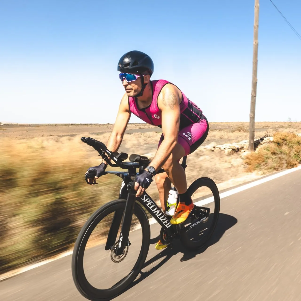 Triathlon Shorts Mens – Tri Shorts Mens – 2 Pockets FRT – Designed by Athletes for Racing