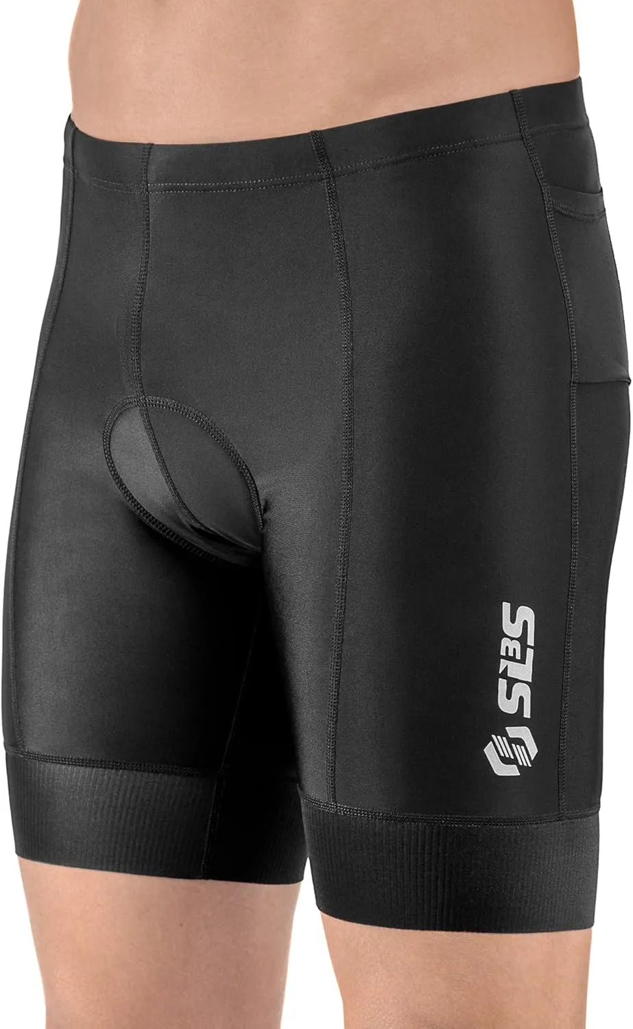 Triathlon Shorts Mens – Tri Shorts Mens – 2 Pockets FRT – Designed by Athletes for Racing