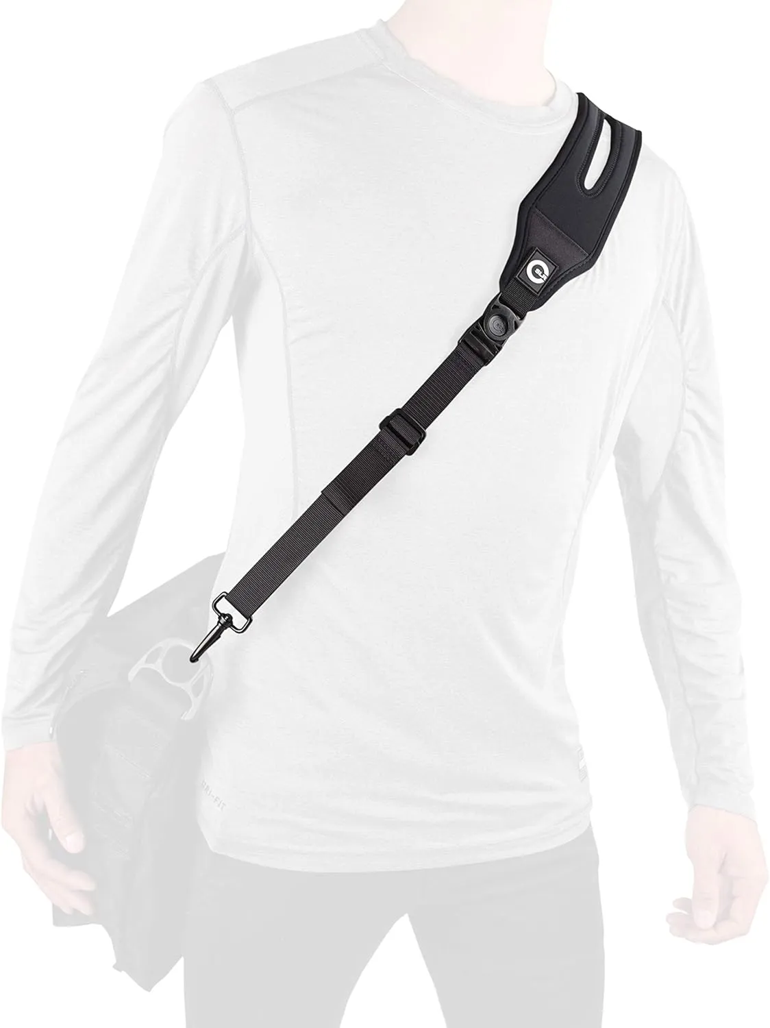 Ultra Comfortable Ergonomic Bag Strap with Cushioned Shoulder Pad. Fits Duffle, Messenger, Laptop, Gym Bag