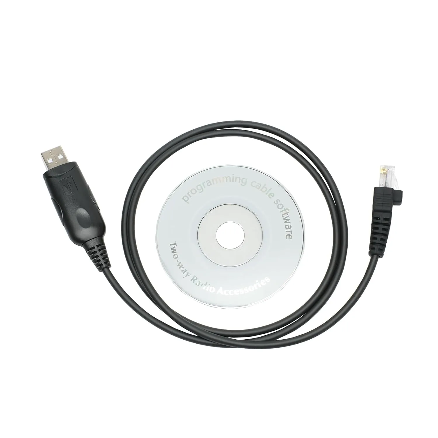 USB Programming Cable for Vertex CT-104 VX-1000 VX-2000 VX-2100 VX-2200 VX-2250 VX-2500 VXR-1000 VXR-5000 VXR-7000 VXR-9000 Walkie Talkie Two Way Radio