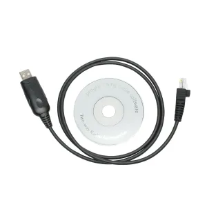 USB Programming Cable for Vertex CT-104 VX-1000 VX-2000 VX-2100 VX-2200 VX-2250 VX-2500 VXR-1000 VXR-5000 VXR-7000 VXR-9000 Walkie Talkie Two Way Radio
